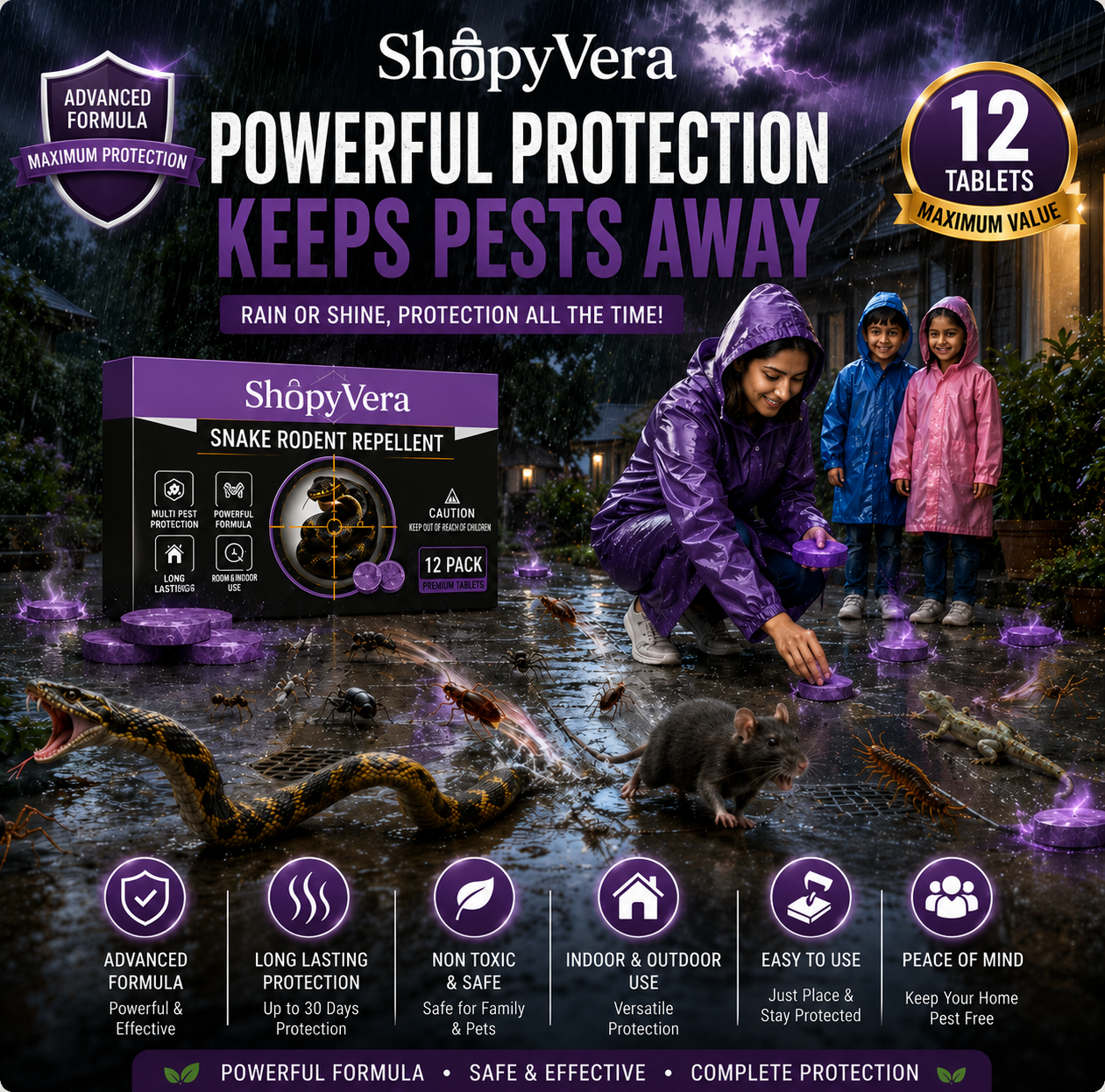 90-Day Ultimate Pest Protection Tablets | Buy 1 Get 1 FREE