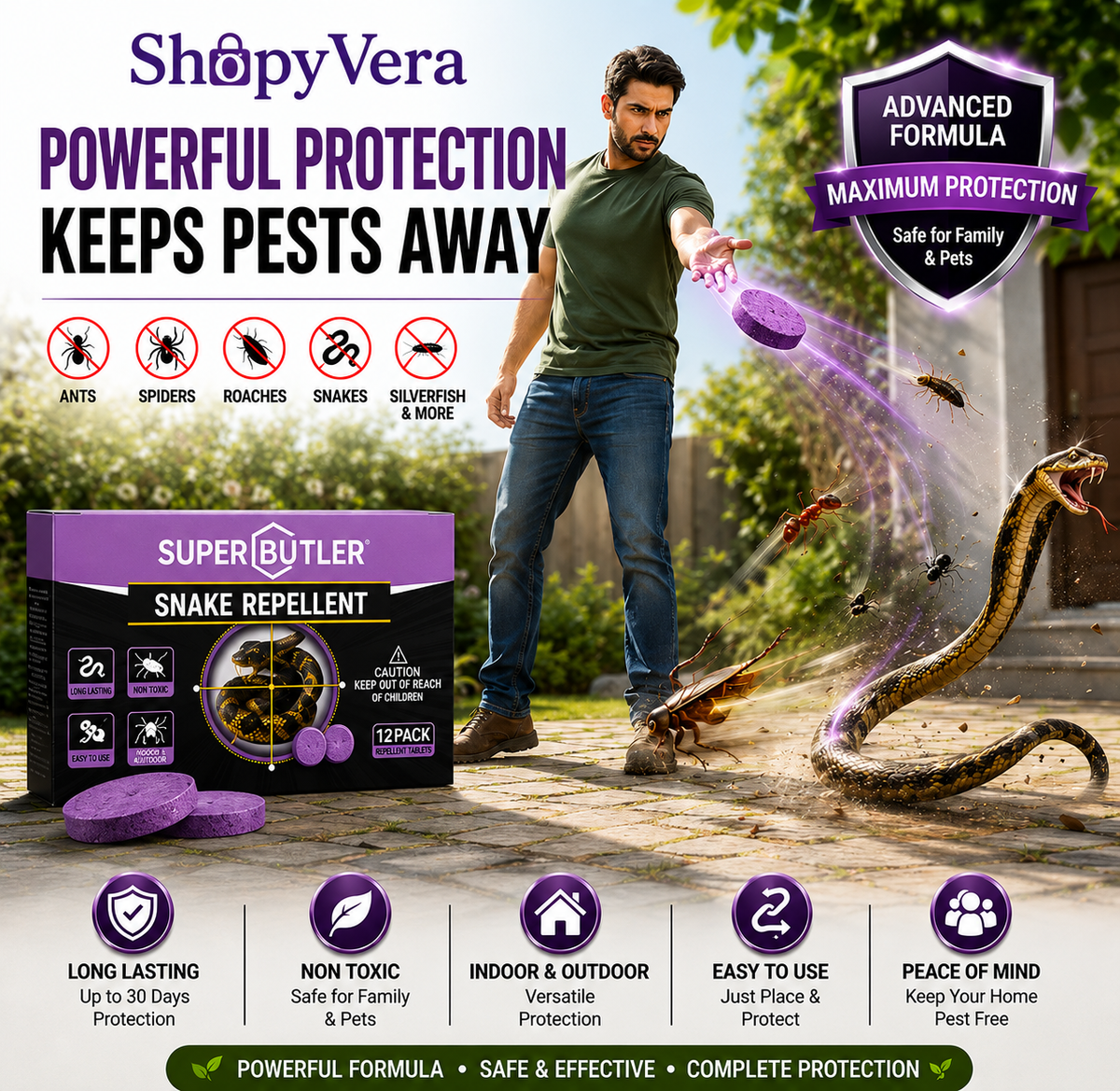 90-Day Ultimate Pest Protection Tablets | Buy 1 Get 1 FREE
