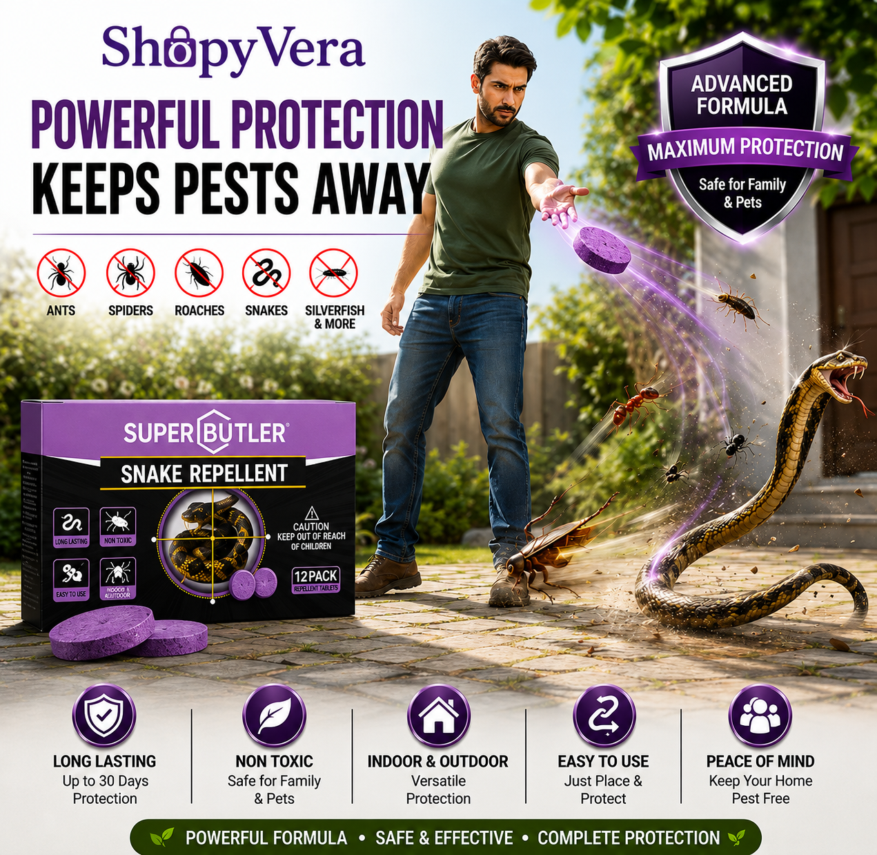 90-Day Ultimate Pest Protection Tablets | Buy 1 Get 1 FREE